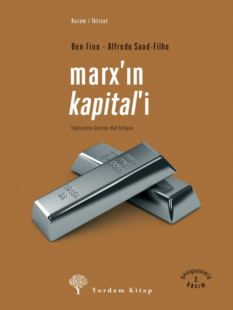 Marx'ın Kapitali Kitap Kapağı