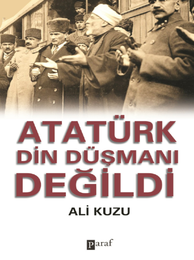 Atatürk Din Düşmanı Değildi Kitap Kapağı