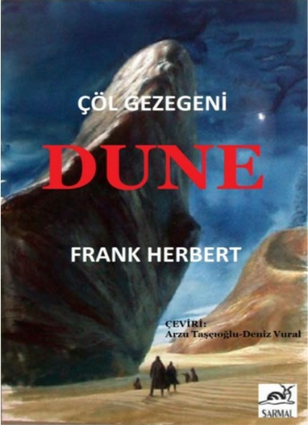 Çöl Gezegeni Dune Kitap Kapağı