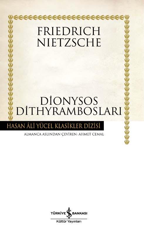 Dionysos Dithyrambosları Kitap Kapağı