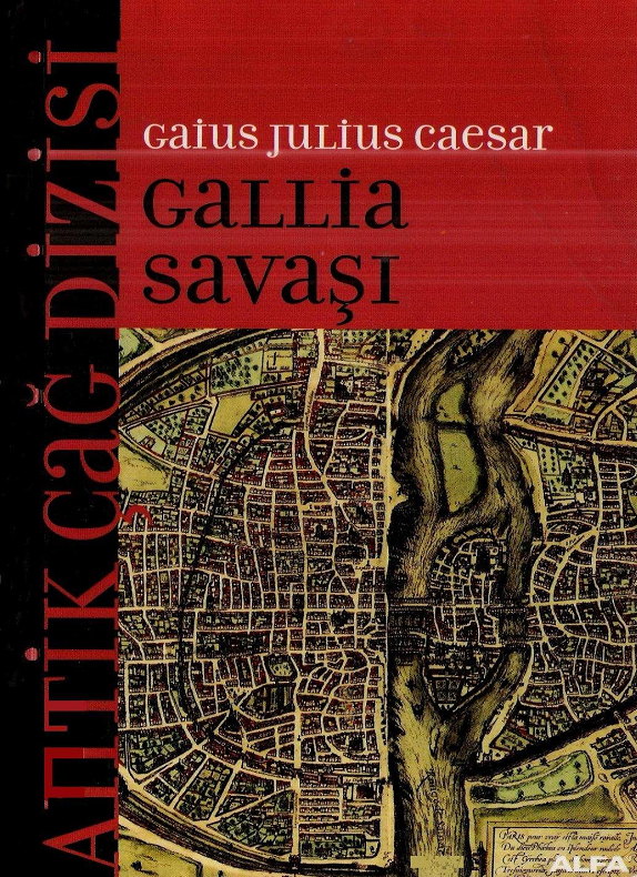 Gallia Savaşı Kitap Kapağı