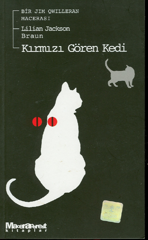 Kırmızı Gören Kedi Kitap Kapağı