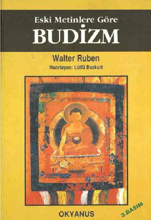 Eski Metinlere Göre Budizm Kitap Kapağı