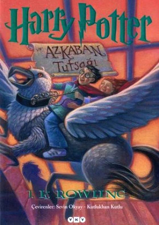 Harry Potter ve Azkaban Tutsağı Kitap Kapağı
