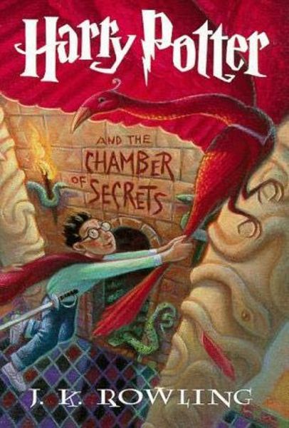 Harry Potter ve Sırlar Odası Kitap Kapağı