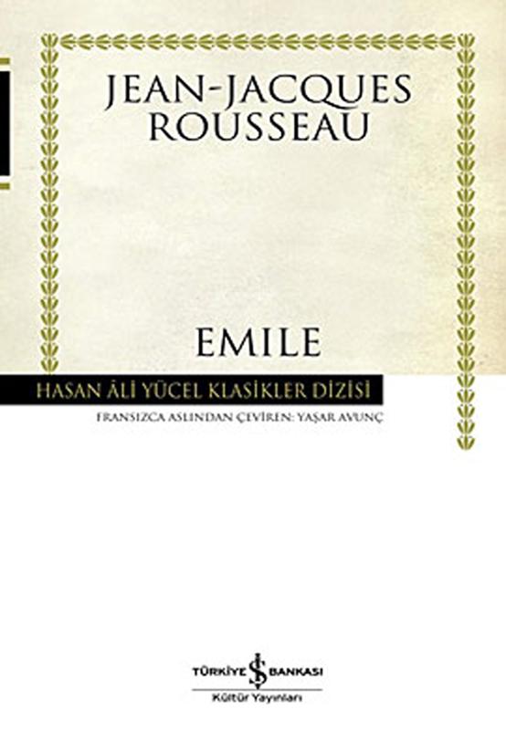 Emile ya da Eğitim Üzerine Kitap Kapağı