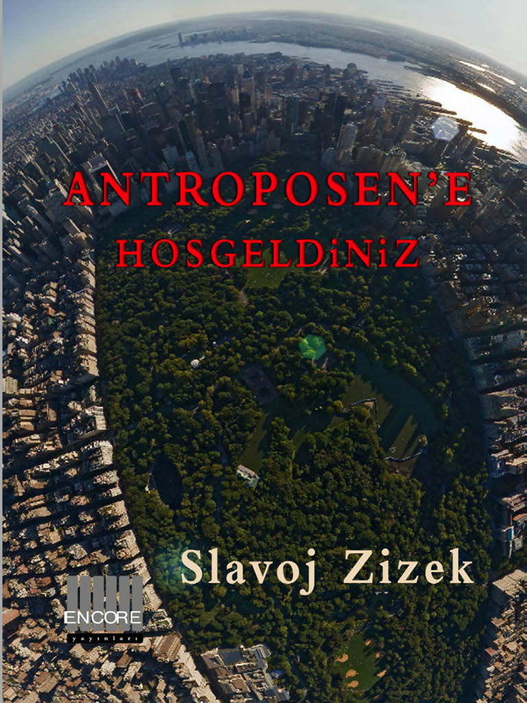 Antroposen'e Hoşgeldiniz Kitap Kapağı