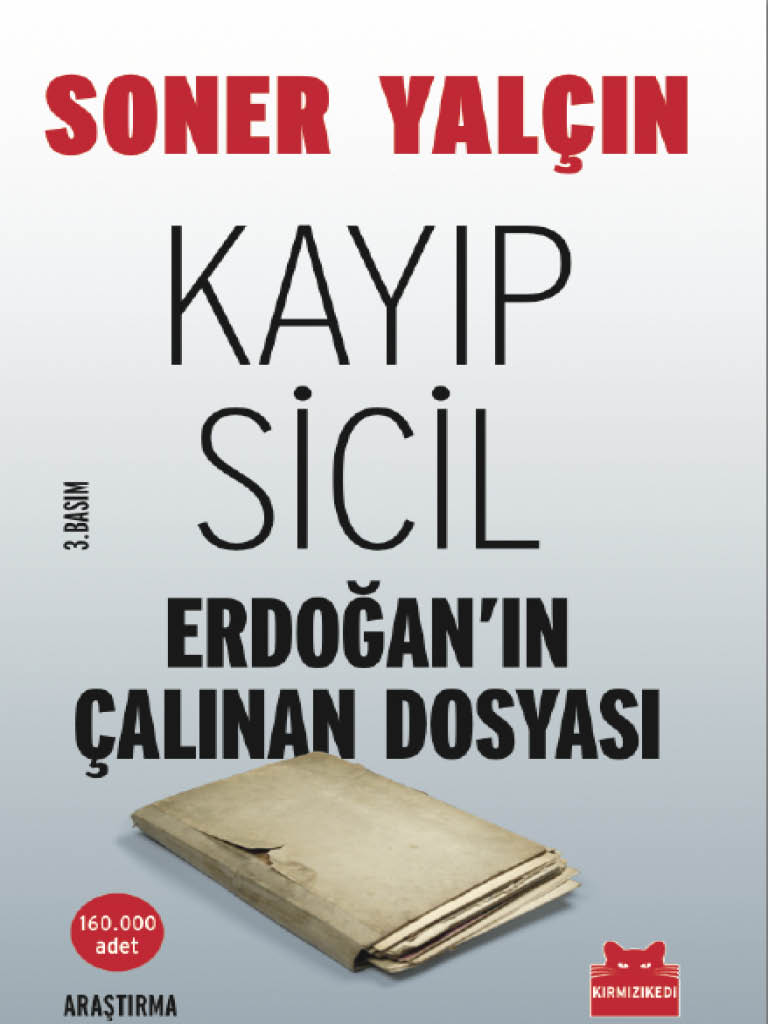 Kayıp Sicil Erdoğan'ın Çalınan Dosyası Kitap Kapağı
