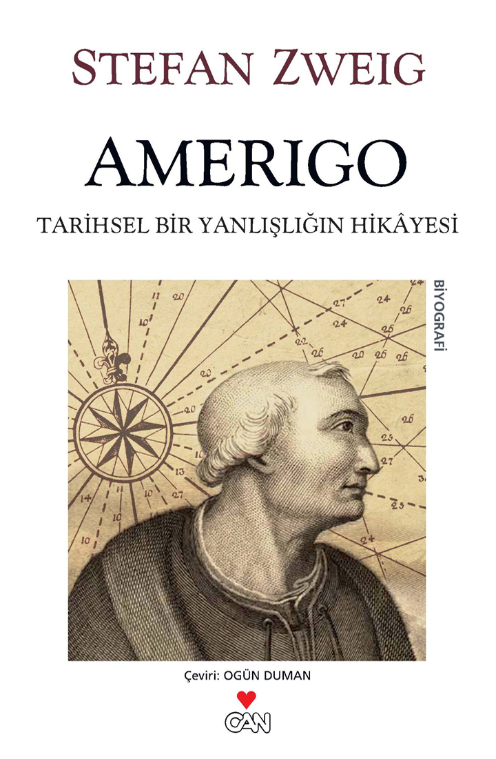 Amerigo: Tarihi Bir Yanlışlığın Hikayesi Kitap Kapağı
