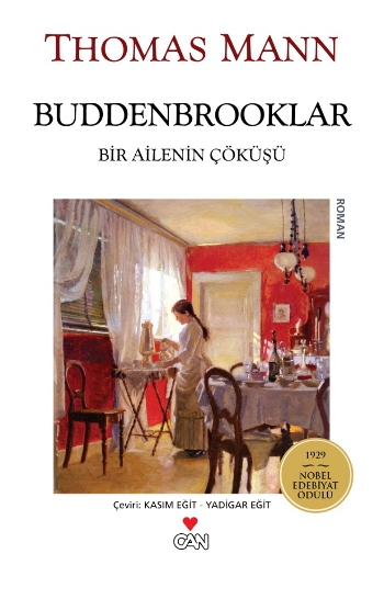 Buddenbrooklar:Bir Ailenin Çöküşü Kitap Kapağı