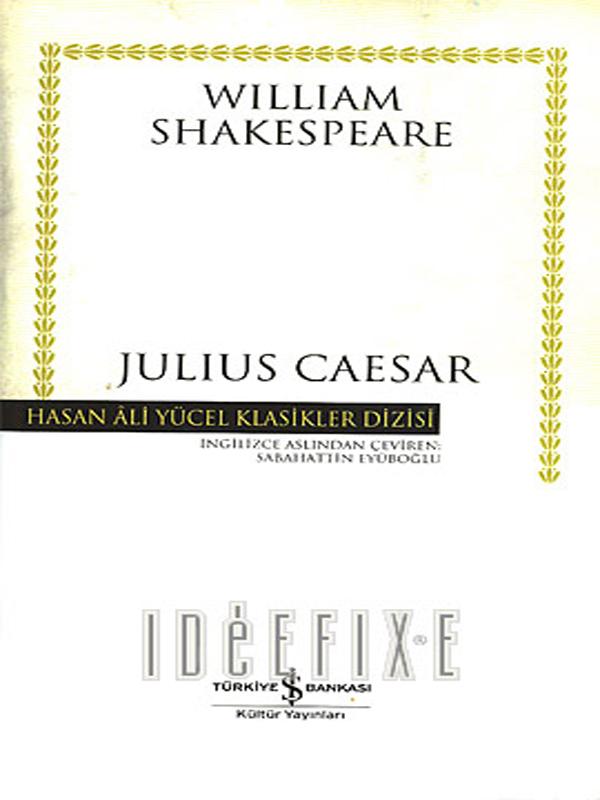 Julius Caesar Kitap Kapağı