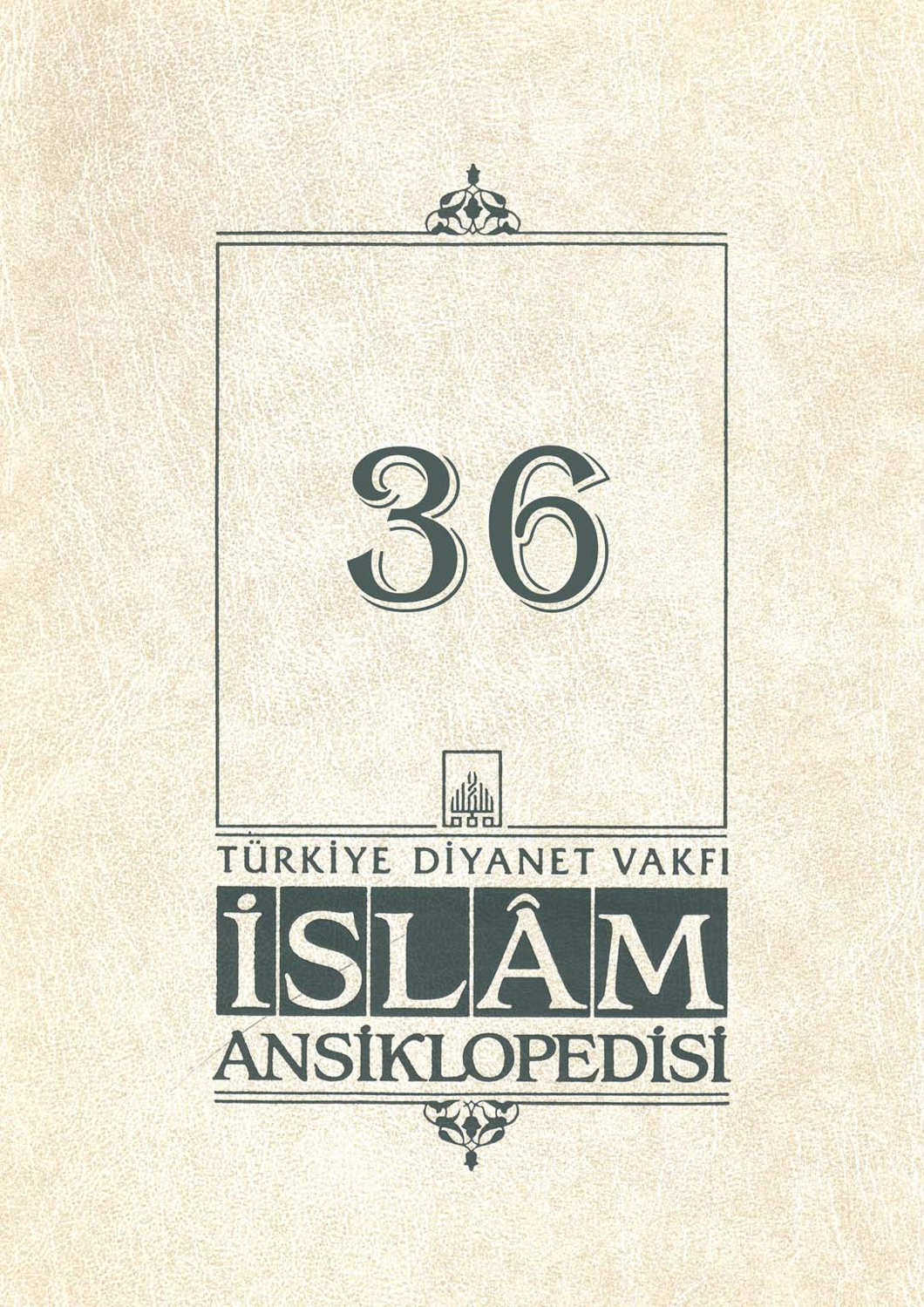 İslam Ansiklopedisi 36. Cilt Sakal Kitap Kapağı