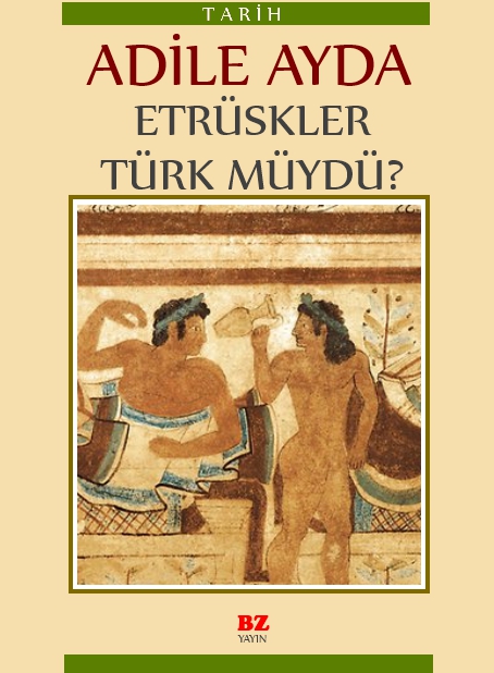 Etrüskler Türk Müydü Kitap Kapağı