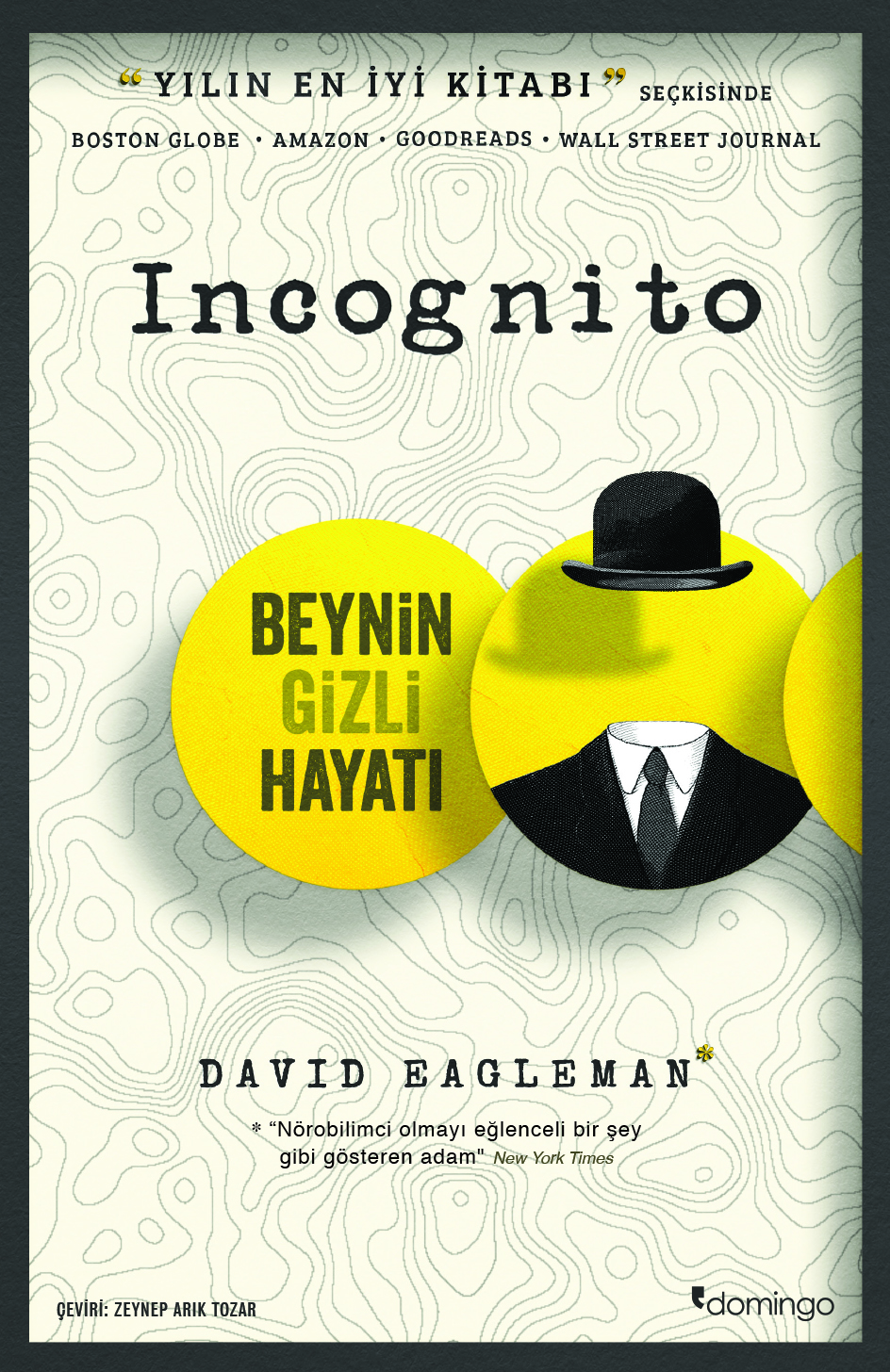 Incognito: Beynin Gizli Hayatı Kitap Kapağı