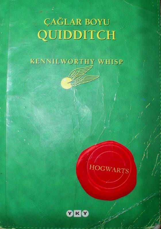Çağlar Boyu Quidditch Kitap Kapağı