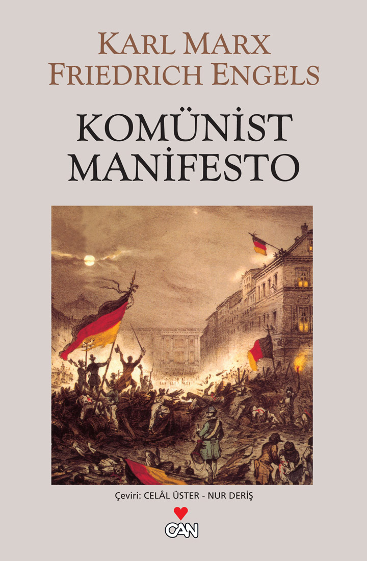 Komünist Manifesto Kitap Kapağı