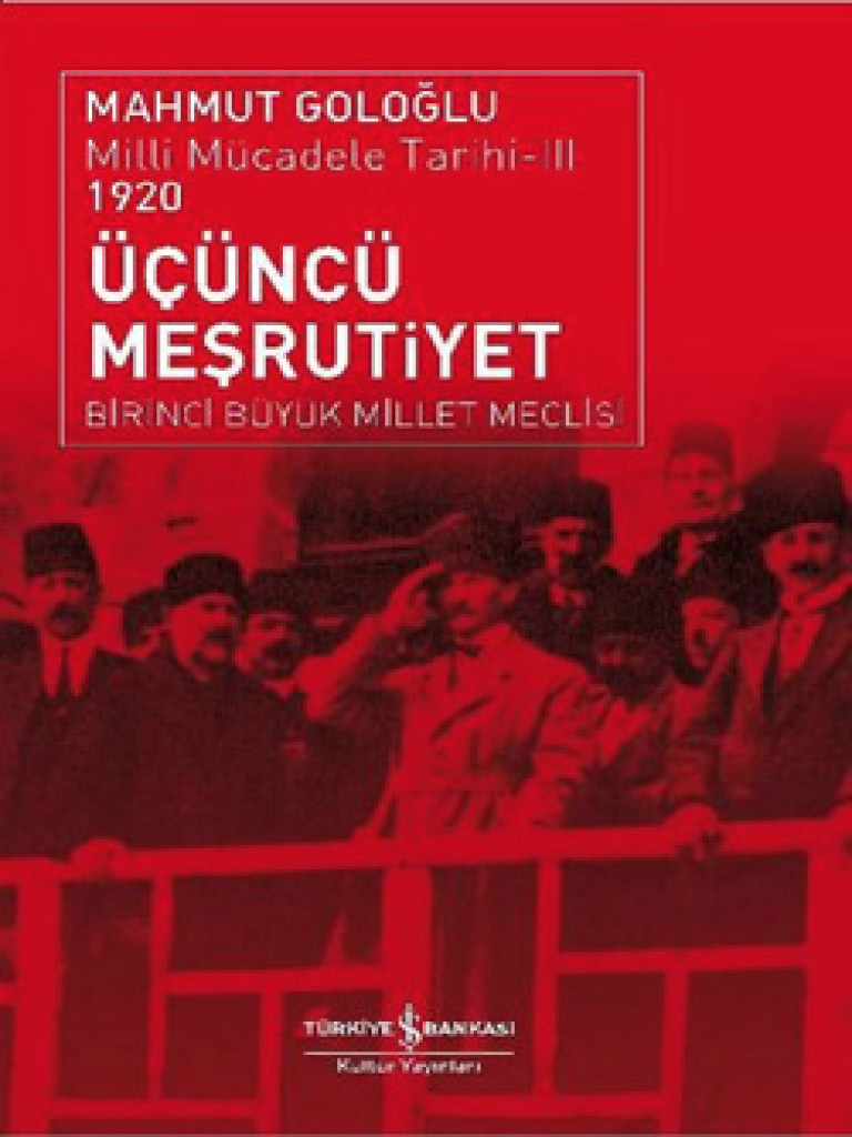 Üçüncü Meşrutiyet: Milli Mücadele Tarihi 3 - 1920 Kitap Kapağı