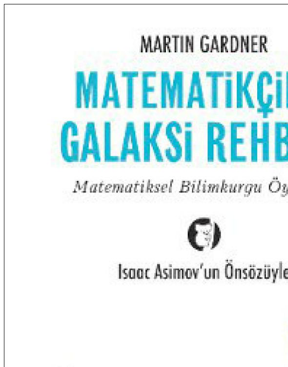 Matematikçinin Galaksi Rehberi: Matematiksel Bilimkurgu Öyküleri Kitap Kapağı