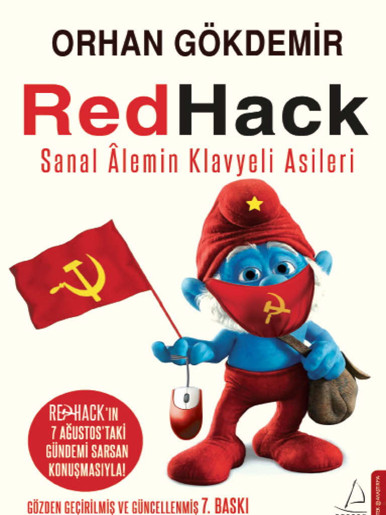 Redhack: Sanal Alemin Klavyeli Asileri Kitap Kapağı
