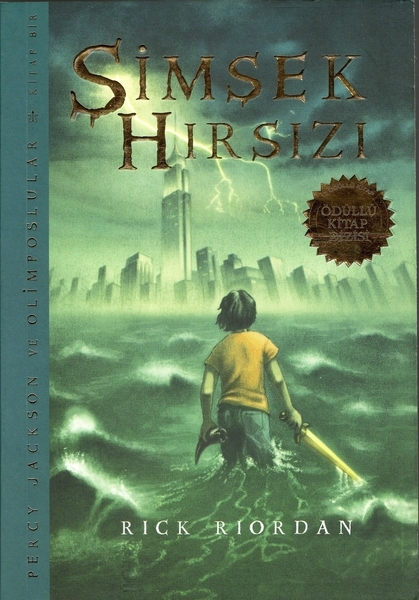 Şimşek Hırsızı / Percy Jackson ve Olimposlular 1 Kitap Kapağı