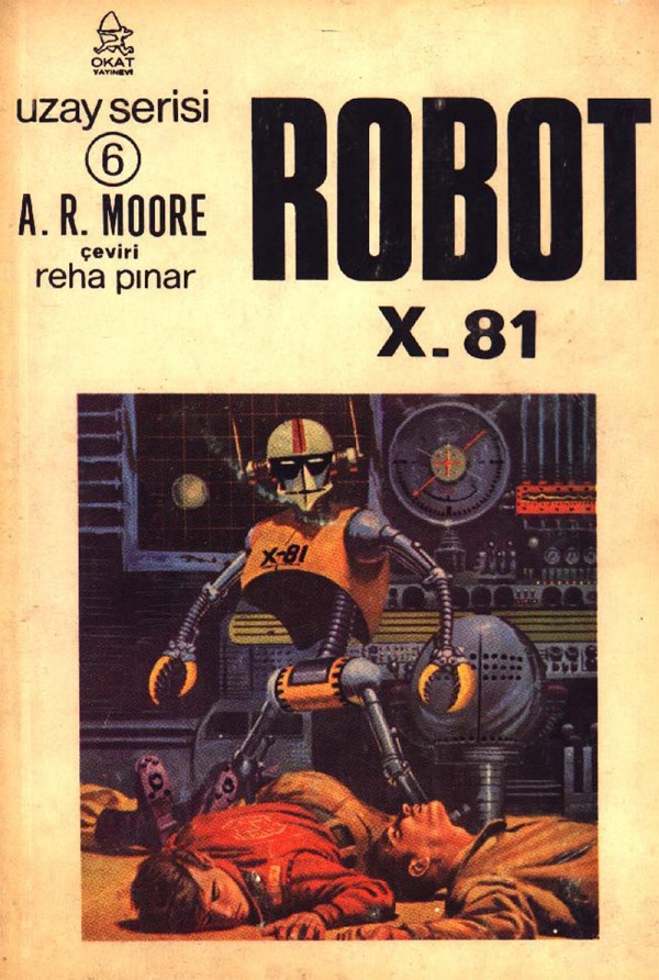 Robot X-81 Kitap Kapağı