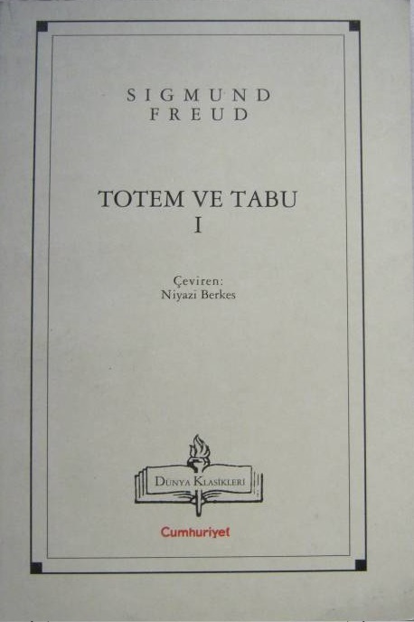 Totem ve Tabu Kitap Kapağı