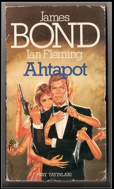 Ahtapot: James Bond Kitap Kapağı