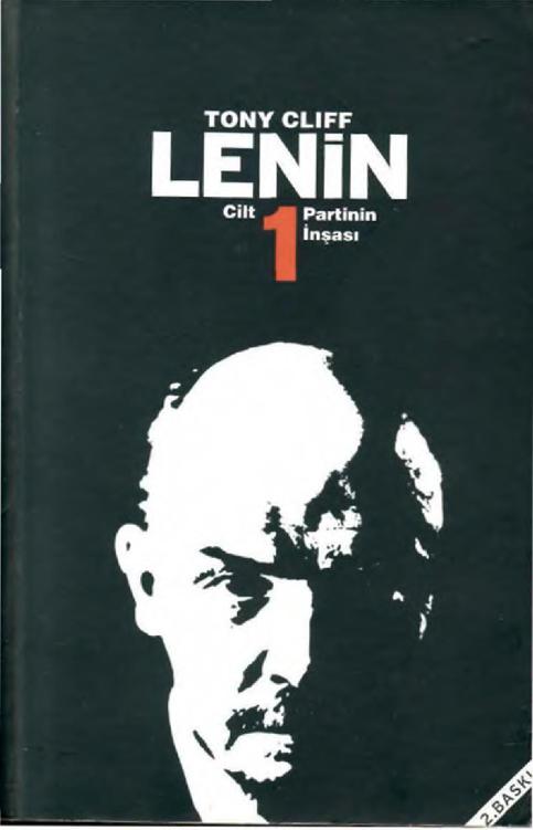Lenin Cilt 1: Partinin İnşası Kitap Kapağı
