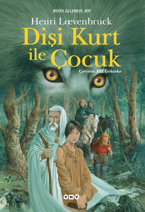 Dişi Kurt ile Çocuk Kitap Kapağı