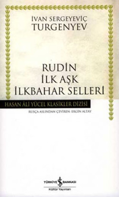 Rudin İlk Aşk İlkbahar Selleri Kitap Kapağı