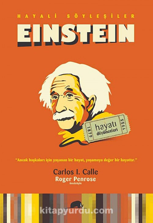 Hayali Söyleşiler: Einstein Kitap Kapağı