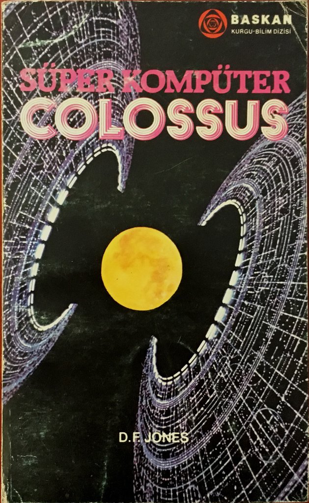 Süper Kompüter Colossus Kitap Kapağı