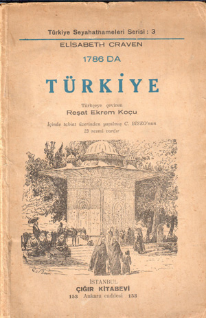1786'da Türkiye Kitap Kapağı