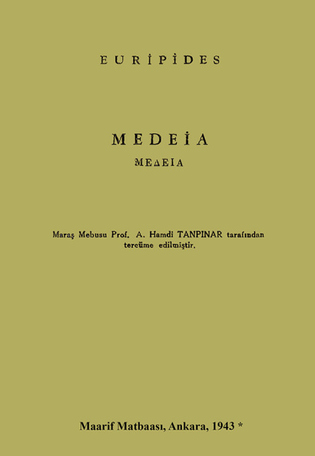 Medeia Kitap Kapağı