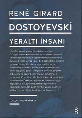 Dostoyevski: Yeraltı İnsanı Kitap Kapağı