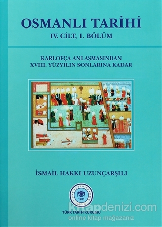Osmanlı Tarihi 4 Cilt Kitap Kapağı